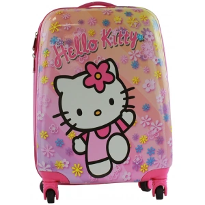 Детский чемодан Atma Kids "Hello Kitty" роз 8023-13-56