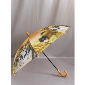 Зонт оранжевый  1545