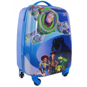 Детский чемодан на колесиках  Atma Kids "История игрушек" син 8023-6-29