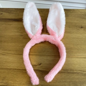 Уши Зайца розовые 