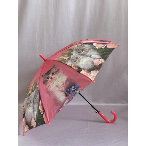 Зонт розовый  1545
