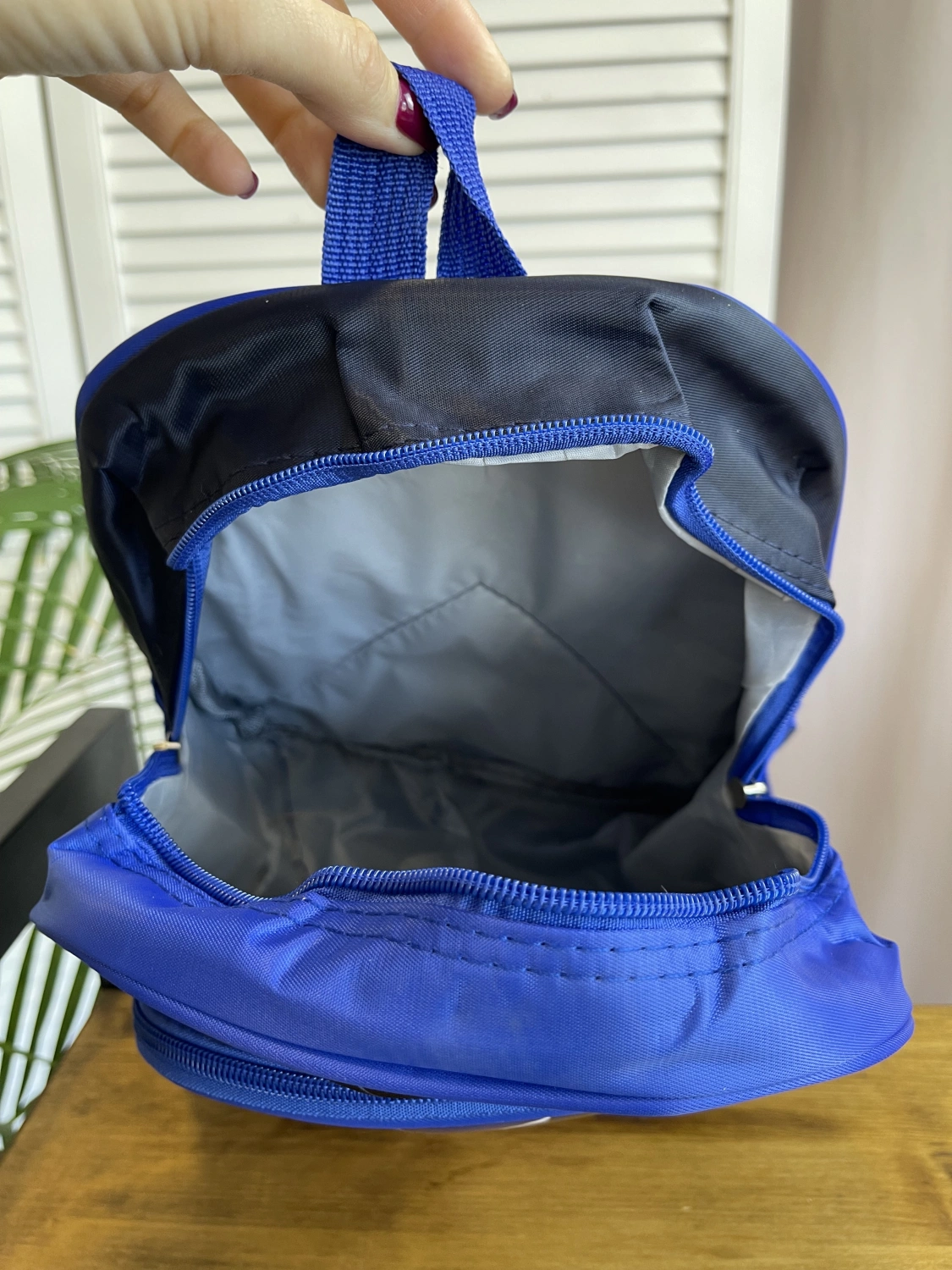 Рюкзак детский синий  фото 2
