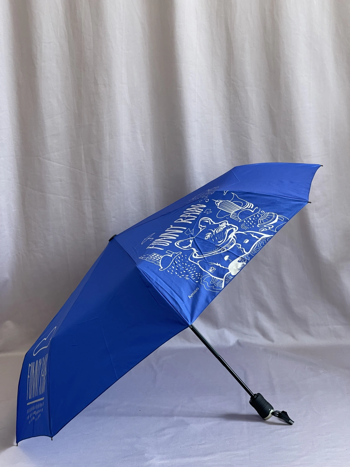 Зонт синий Amico 2134 фото 1