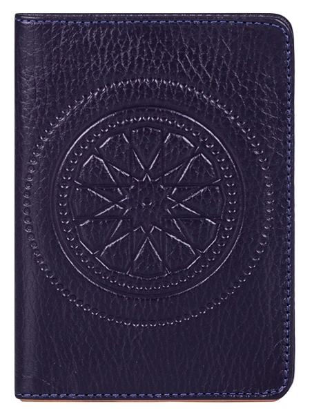 Обложка для паспорта FABULA O.65.SN синий
