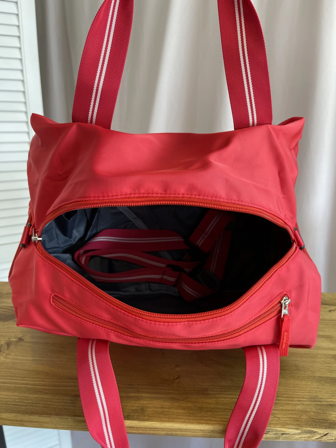 Спортивная сумка красный Loui Vearner 9019 фото 2
