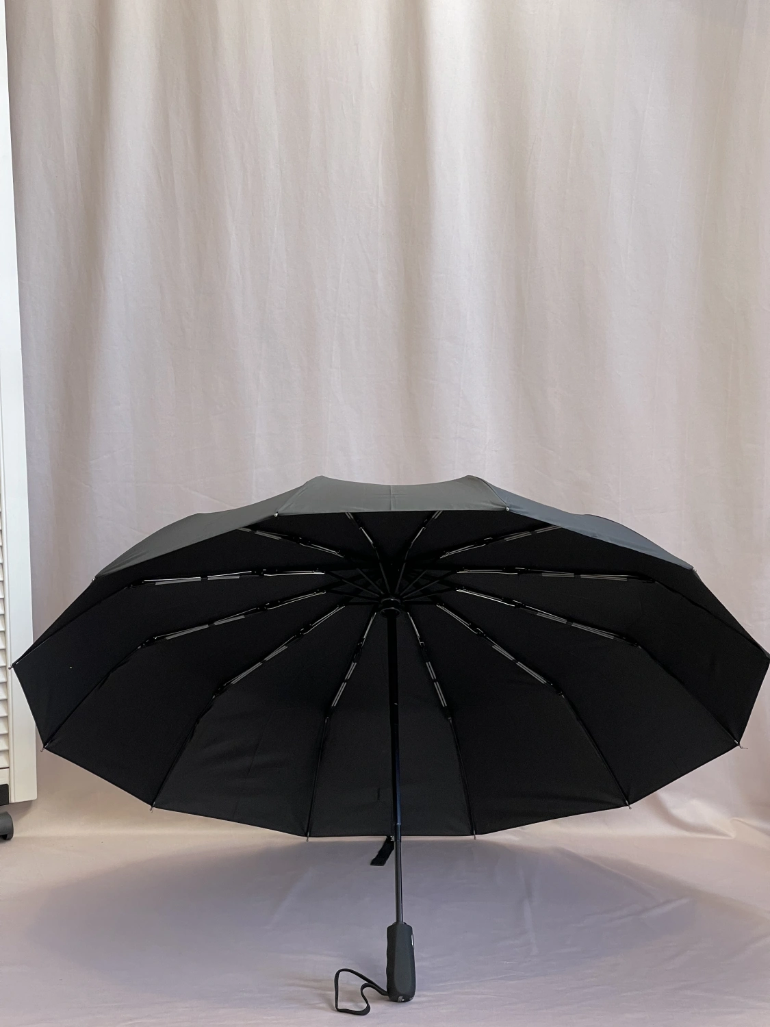 Зонт черный Vento 3604 фото 2