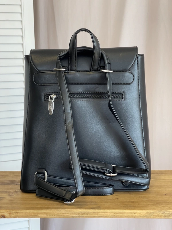 Сумка-рюкзак черный Fashion 882297 фото 3