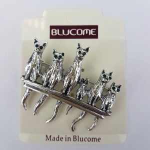 Брошь Blucome MAM11801 серебр 11669-50