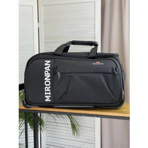 Сумка на колесах черная Mironpan 67018