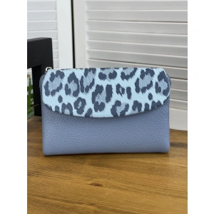 Кошелёк голубой Saralyn 0101В