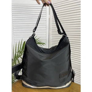 Сумка-рюкзак черный  1601