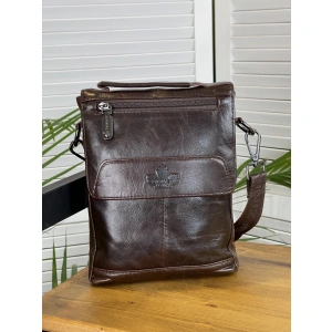 Сумка мужская коричневый ZINIMSK 28811-2