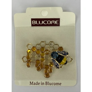 Брошь Blucome MAM13419 золот 12145-49
