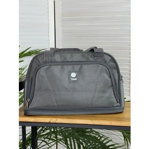 Дорожная сумка серый  5801