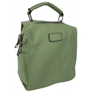 Сумка-рюкзак зеленый  8308
