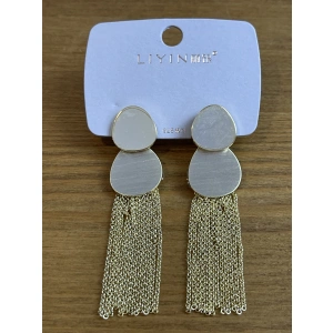 Серьги золотой  Dawu AEH24ET028