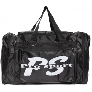 Спортивная сумка  черн 6917-2-27