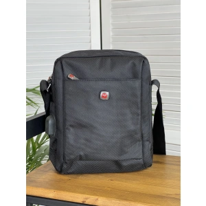 Сумка мужская черный SWISSGEAR 4082