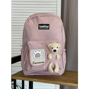 Рюкзак розовый  5252