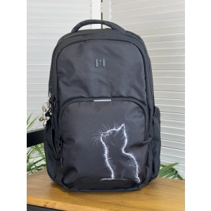 Рюкзак черный Maksimm B329