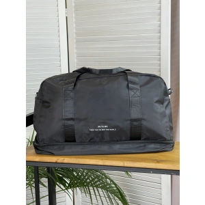 Дорожная сумка черный  4010