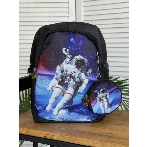 Рюкзак детский черный  5257