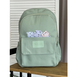 Рюкзак зеленый  5019
