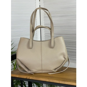 Сумка женская бежевая  85035