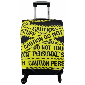 Чехол для чемодана желтый 4ROADS Желтая лента