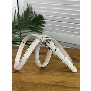 Ремень бежевый 