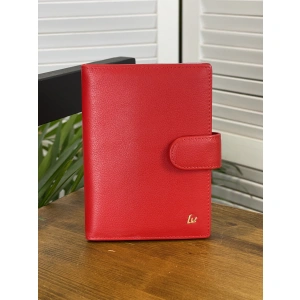 Бумажник водителя красный Loui Vearner 2073