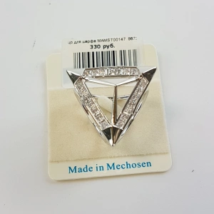 Кольцо для шарфа MECHOSEN MAMST00147 серебр 9873-50