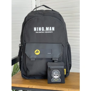 Рюкзак черный NIKKI S351