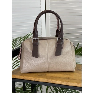 Сумка женская бежевая  3128