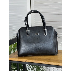 Сумка женская черная Dellilu 9074