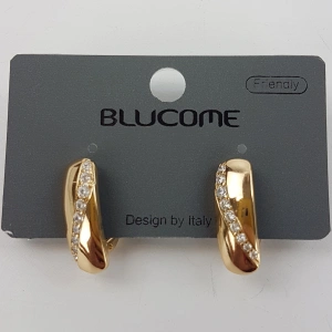 Серьги Blucome MXP58 золот 11066-49