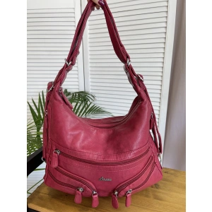 Сумка-рюкзак розовый Sassa 918