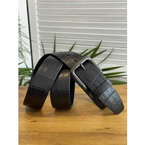 Ремень черный Mayer Croco40/BlackH