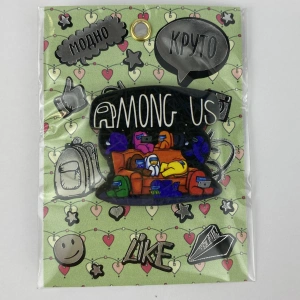 Брошь-значок Among Us