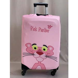 Чехол для чемодана розовый  S