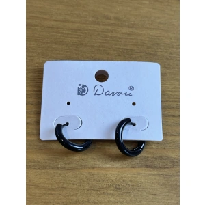 Серьги черный Dawu DEZ22XL022