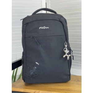 Рюкзак черный Maksimm B143