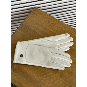 Перчатки к/з бежевый Мария 026