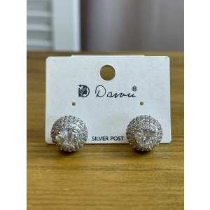 Серьги серебрист Dawu AEH23VX050
