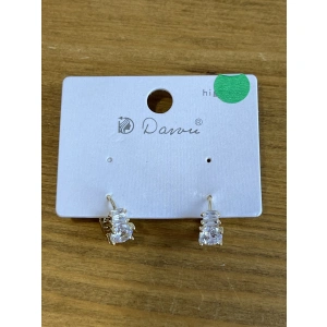 Серьги золотой  Dawu EH25DL101
