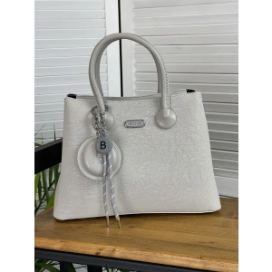 Сумка женская серая  1901