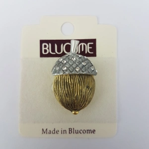 Брошь Blucome MAM0012 серебр 11672-50