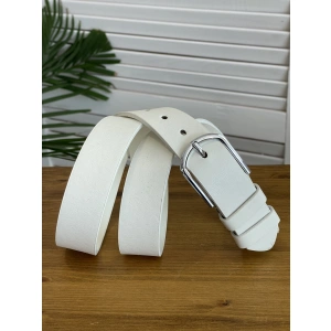 Ремень белый 