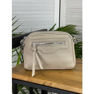 Сумка женская бежевая  8963