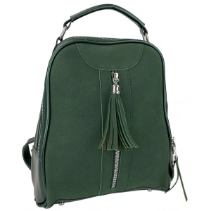 Сумка-рюкзак зеленый  697-5